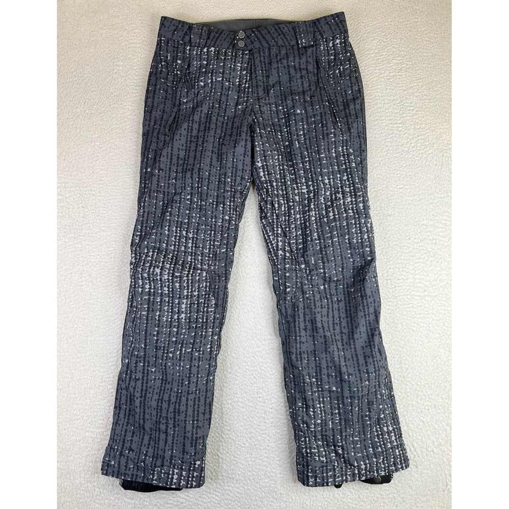 Columbia Omni-Tech Snow Pants Womens Medium Gray Waterproof Ski WL8051